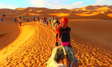 camel ride in Moroccan Sahara, Morocco’s Imperial Cities & Sahara,