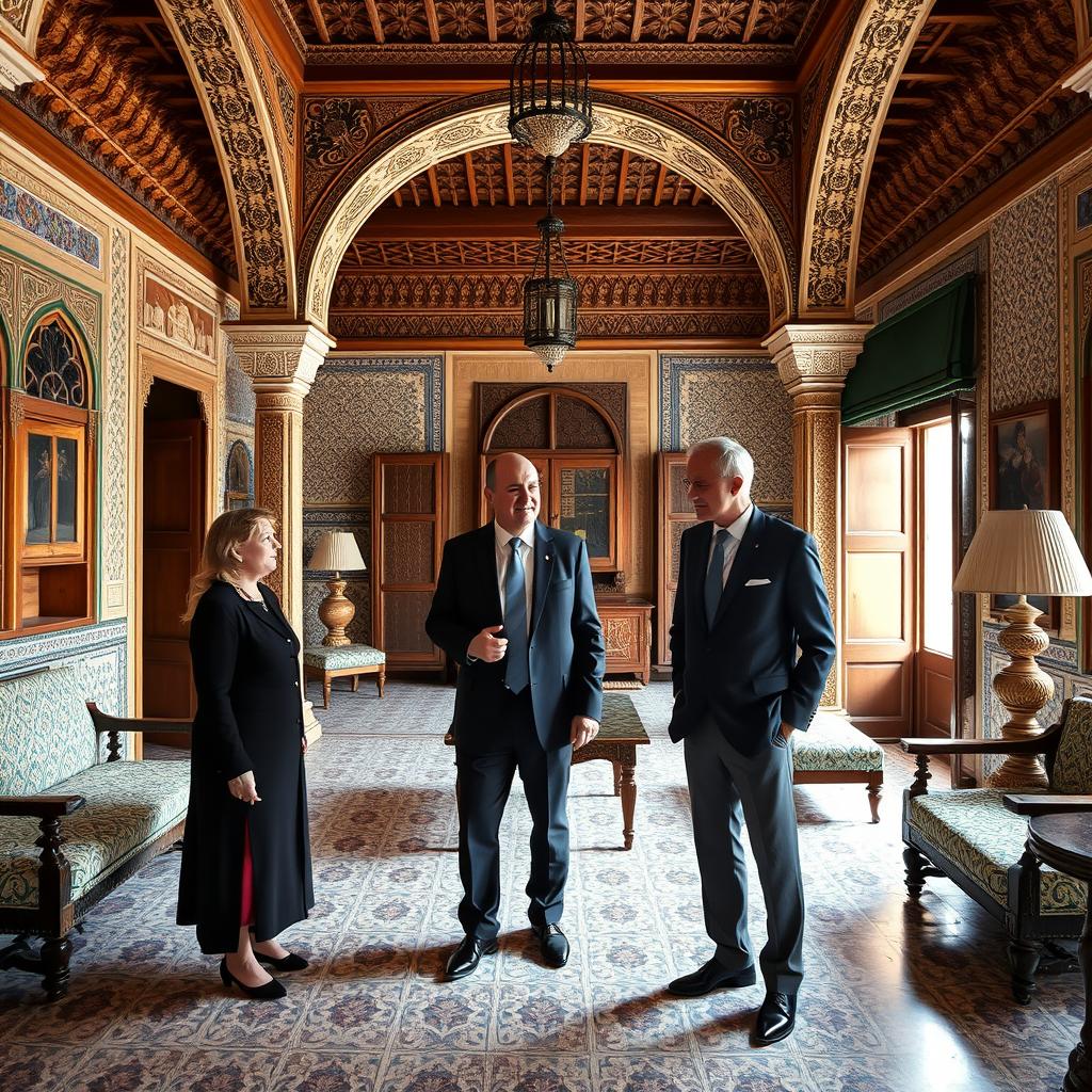 Exclusive access to private palace in Fes with owner tour