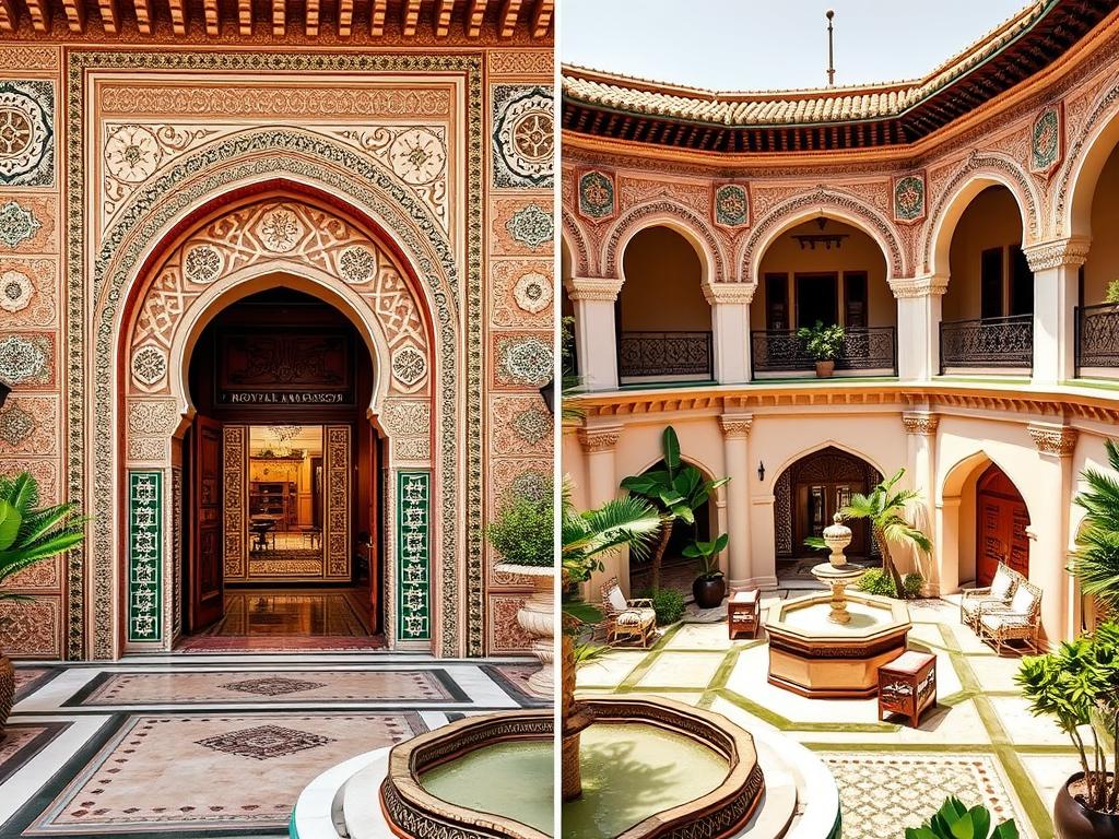 Royal Mansour luxury hotel in Marrakech