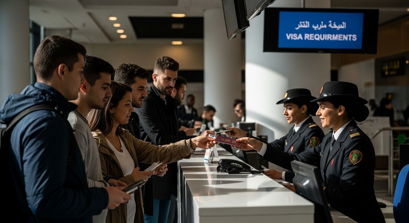 Morocco visa airport