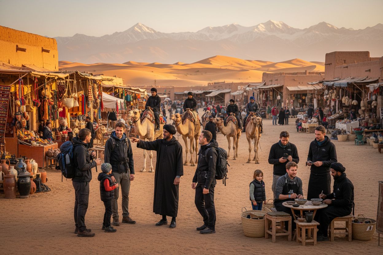Moroccan tours, group travel, authentic experience