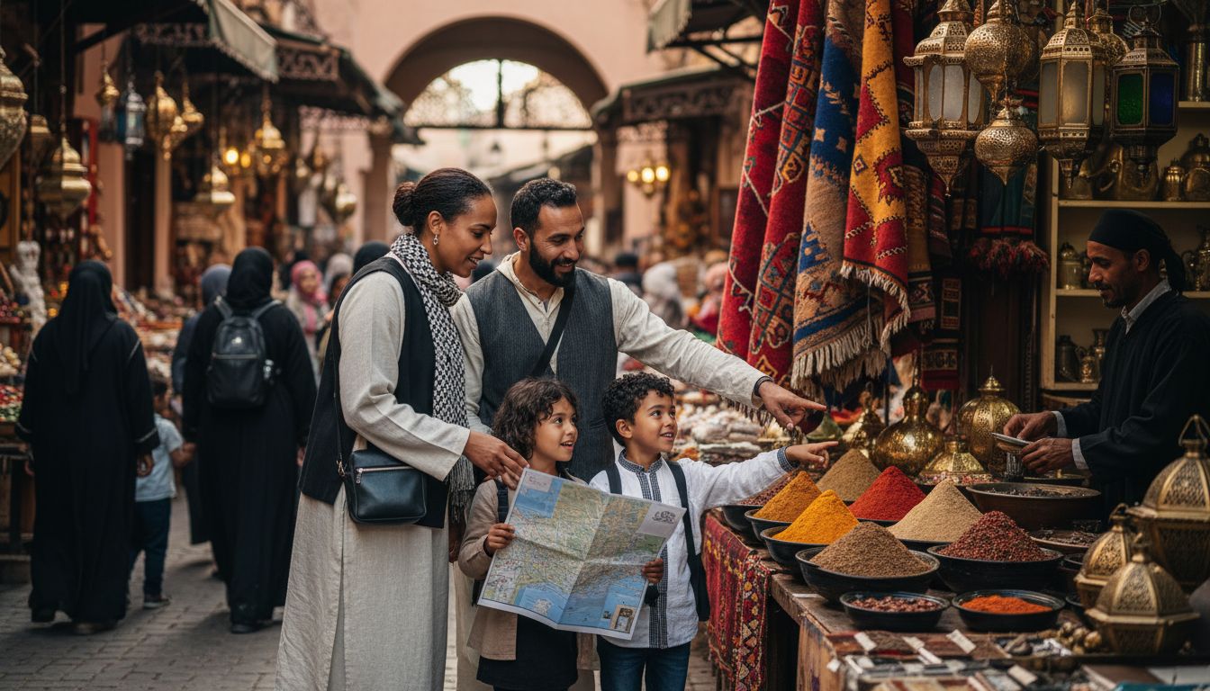 Morocco family marketplace