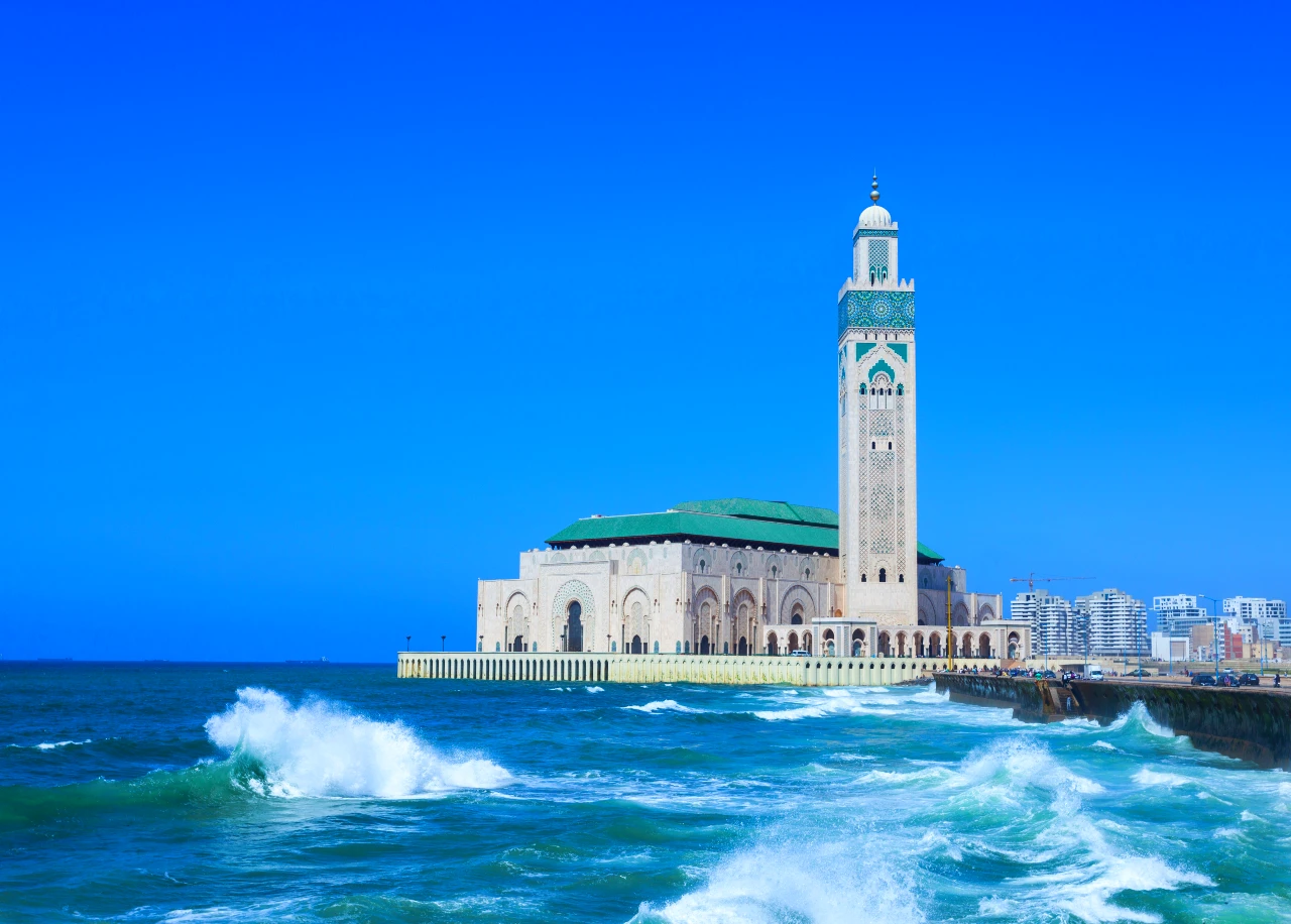 Mosque Hassan II in Casablanca