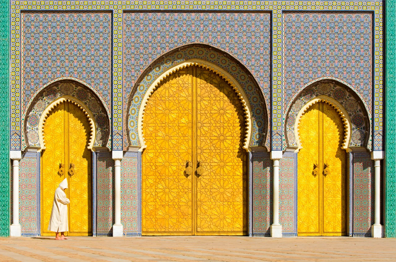 fes royal palace gate